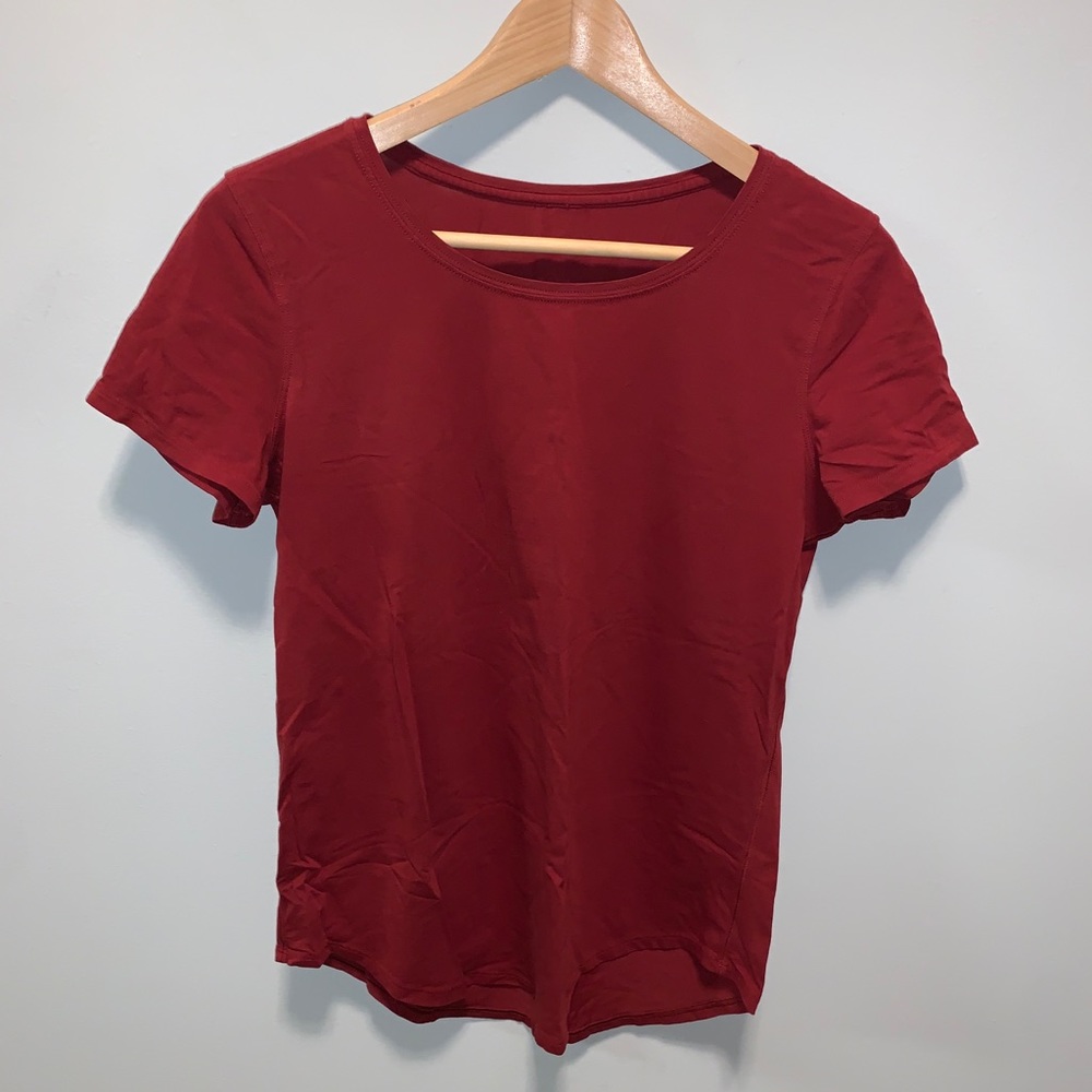 Red Lululemon Love Tee